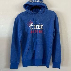 Hoodie, blue, medium
